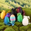 TXB3DOK 8PCS 3D Printed Easter Dragon Eggs with Dragon Inside,Mini