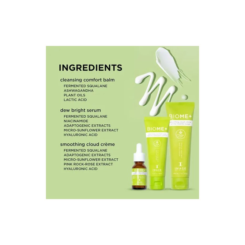 Image Skincare, Biome+ Dew Bright Serum, Suero Facial Respet