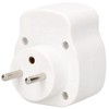 KOTARBAU® 1-Way Socket with Earth and Switch, Works Well in