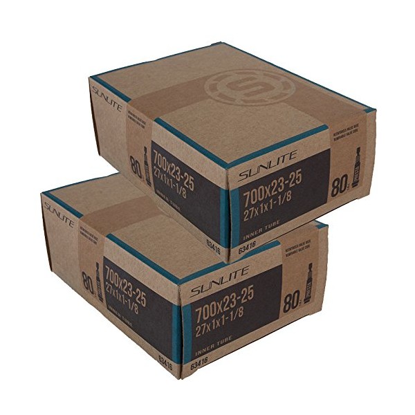 Street Fit 360 2 Pack Tubes, 700c x 23-25 (27