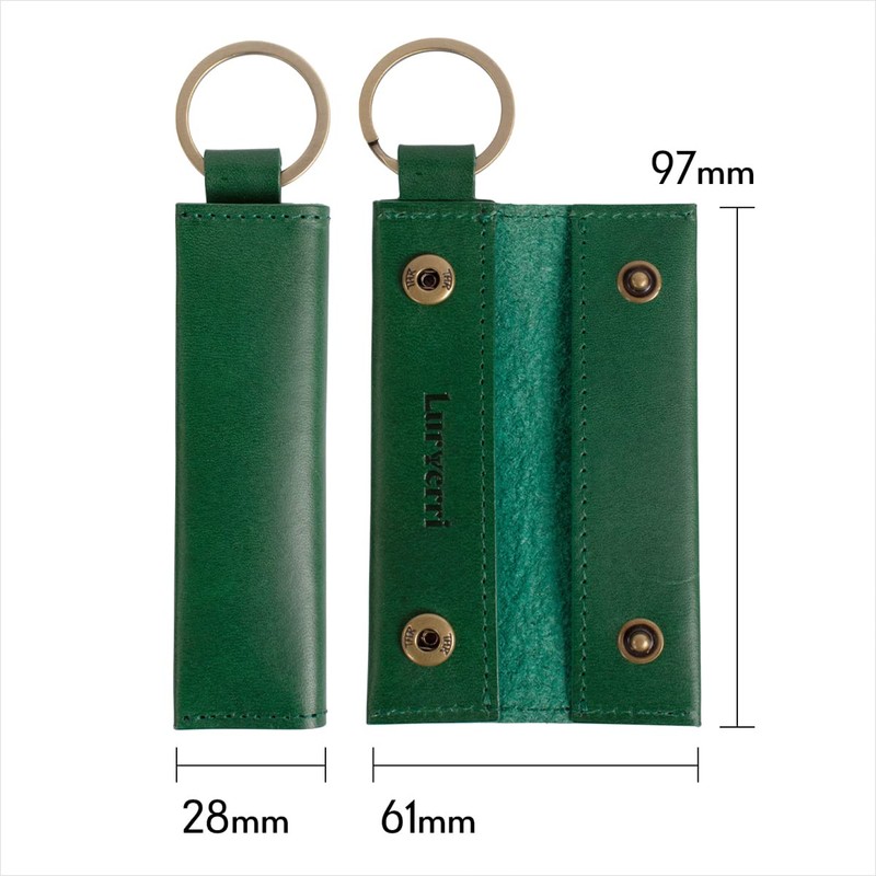 Rubeli Genuine Leather Coin Case, Key Holder, Leather, Coin Purse,
