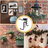 Paifeancodill 6Pack Brick Clips Hanger Hooks,Heavy Duty Stainless Steel Hooks,Mount
