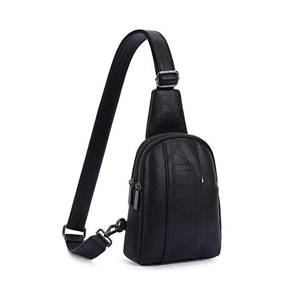HKCLUF 4059 Crossbody Sling Bag For Women Vegan Leather Crossbody