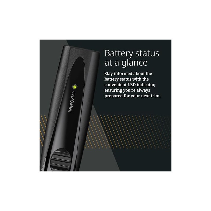 Wahl Chromini Wireless Trimmer - LED Charge Indicator & Quiet