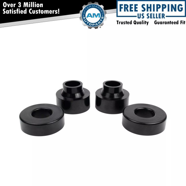 AM Autoparts Front Rear Lift Level Kit Set 4pc for
