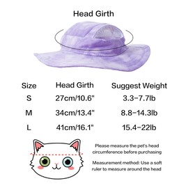 Pet hat with Ear Holes Sunscreen Baseball Cap Suitable for Small and Medium-Sized Dogs Outdoor Climbing hat in Summer Pet Products (Small, Black)