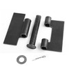 MOUNTAIN_ARK 4 Pack 3-3/8" x 3-3/8" Weldable Hinges, Heavy Duty