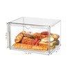 SANKEU 4 Pcs Bread Boxes for Kitchen Countertop, Large Bread