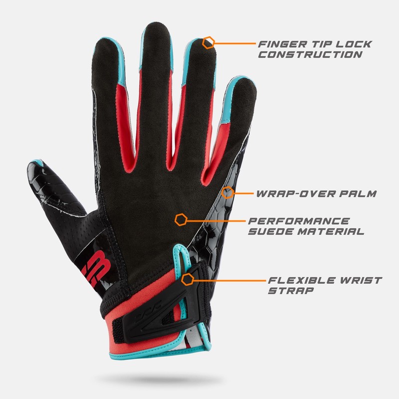 Grip Boost DNA 2.0 Football Gloves with Engineered Stick -