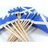 JBCD Scotland Toothpick Flag Scottish Mini Small Cupcake Topper Flags,