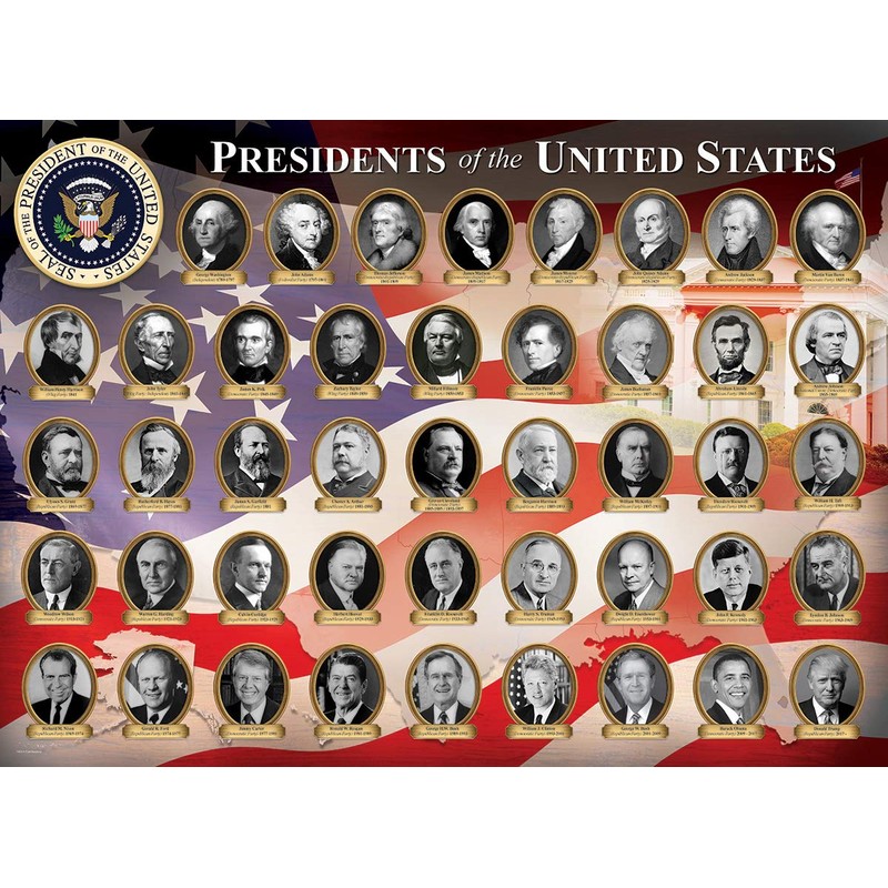 EuroGraphics US Presidents Box, 1000