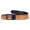 Hurley Men's Reversible Leather Belts, Tan, Medium