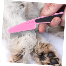 SAFIGLE Fine-Tooth Stainless Steel Comb for Dandruff Removal Portable Hair Styling Tool for Boy Girl and Adults for Precision Styles and Easy Cleaning