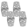 IMIKEYA 4 Pcs Stainless Steel Boat Hinges Heavy Duty Marine