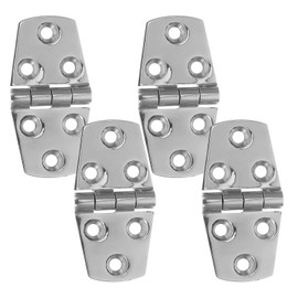 IMIKEYA 4 Pcs Stainless Steel Boat Hinges Heavy Duty Marine Hatch Hinge Multipurpose Smooth Operation Marine Door Replacement Parts Easy Installation Enhancement