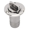 Kuuleyn Vent Fitting, 316 Stainless Steel Oval Garboard Drain Plug