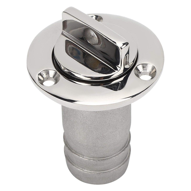 Kuuleyn Vent Fitting, 316 Stainless Steel Oval Garboard Drain Plug