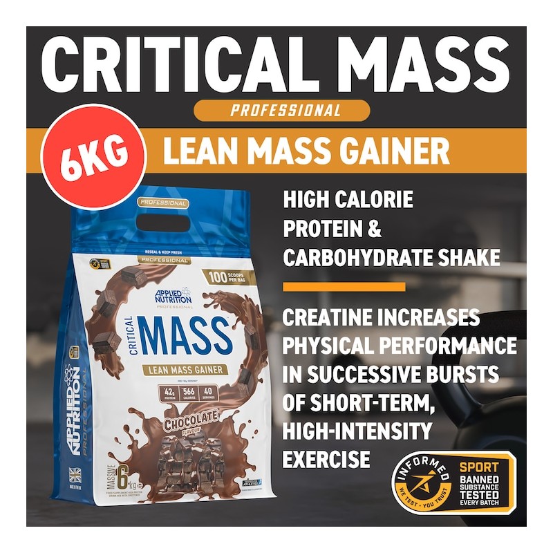 Applied Nutrition Critical Mass Professional Lean Mass Gainer