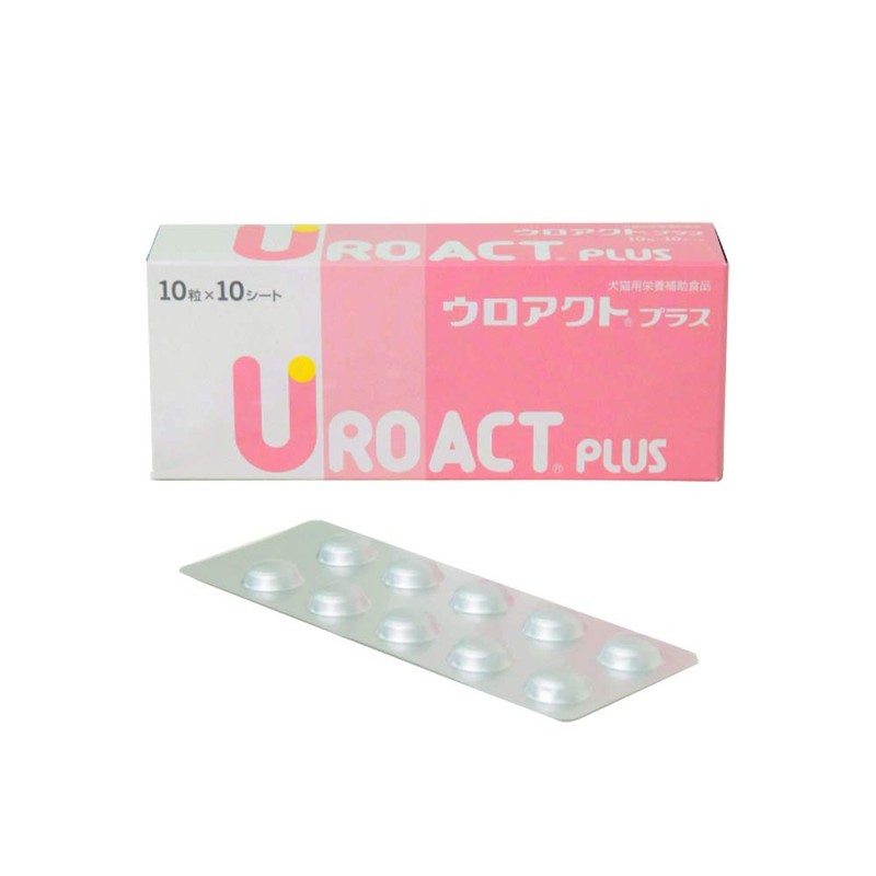 Nihon Zenkogyo Uroact Plus for Dogs and Cats, 10 Tablets