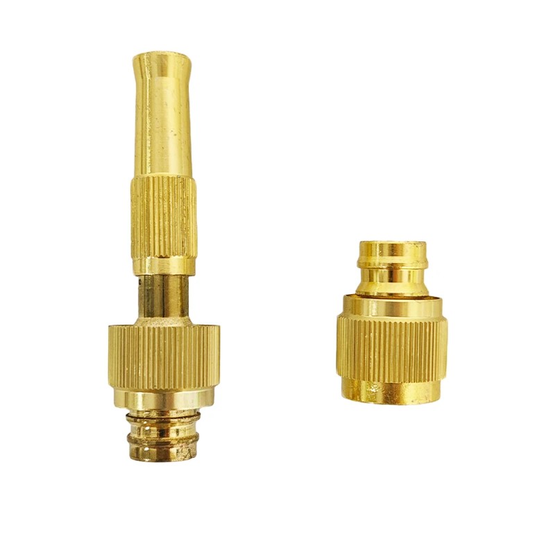 High Pressure Zinc Alloy Water Spray Nozzle Set Two Spray