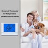 Super Programmable Thermostat for Home，2 Heat/1 Cool Heat Pump Or