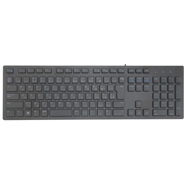 Dell KB216-BK-JP Wired Keyboard Japanese Layout Multimedia Support Black USB Keyboard