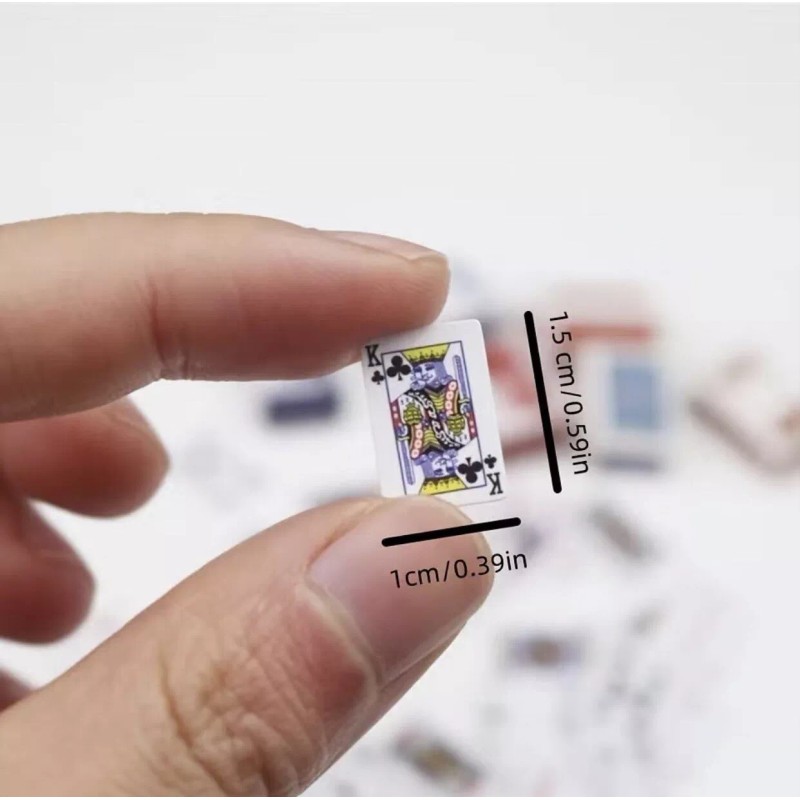 Mini Playing Cards - Perfect for Travel or Small Hands!