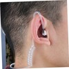 IWOWHERO 10pcs Replacement Mushroom Earbud Tips for Coil Tube Earpieces