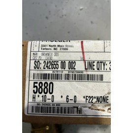 Krueger 5880 10" x 6" Double Deflection Aluminum Supply Grill