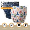 WEEOATAR Unisex Incontinence Underwear Adult Cloth Diaper Swim Diaper,Waterproof,Reusable and