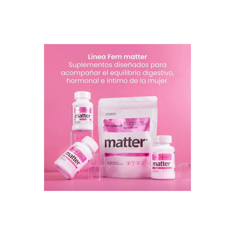 Creatina Matter Smart Nutrients Mommy Energy, en Polvo para Mujer,