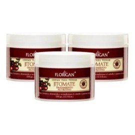 Crema Peinar Jitomate Tratamiento Nutritivo Florigan® 3pzas