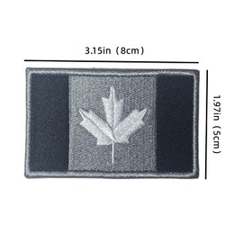 Canada Flag Patch, Tactical Patches Sticker, Embroidered Patches,Canadian Military Uniform Patches For Jackets Backpack Hats