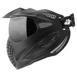 Maddog Dye SE Special Edition Paintball Mask Goggle System | Replaceable SLS Thermal Dual-Pane Anti Fog Lens | Adjustable Full-Face Safety Certified Protection - Black with Chrome Mirror Lens