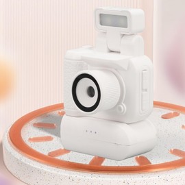 Gugxiom Mini Cámara con Llavero, Mini Cámara para Pulgar 1080P, Videocámara con Cámara Micro Mini DV DVR de 1,44 Pulgadas, Microcámara de Vídeo para Estudiantes y Niños (White)