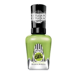 Sally Hansen Miracle Gel™, Beetlejuice Bio Exorcist​, Long Lasting, Gel-Like Formula, No UV Lamp Needed, Green Nail Polish