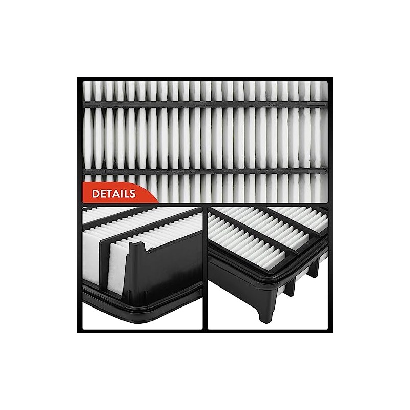 A-Premium - Filtro de aire para motor y cabina de