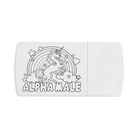 'Alpha Male' Pill Box with Tablet Splitter (PI00032892)