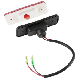 Caltric Rear Taillight Assembly For Yamaha Champ 100 YFM100 1987-1991