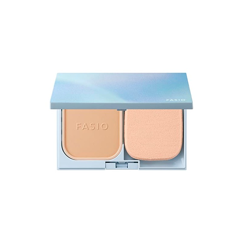 FASIO Airstay Powder Foundation Kit 410 Ochre Refill + Case