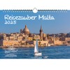 Reisezauber Malta DIN A4 Calendar for 2025 Mediterranean City and