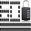 Sadnyy 60 Pcs 4 Digit Combination Locks Combination Padlock Luggage