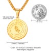 U7 Bible Verse Prayer Necklace 18K Gold Plated Christian Jewelry