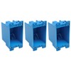 XGGYA Single Gang Electrical Outlet Box,4-1/3-Inch Length by 2-1/6-Inch Width