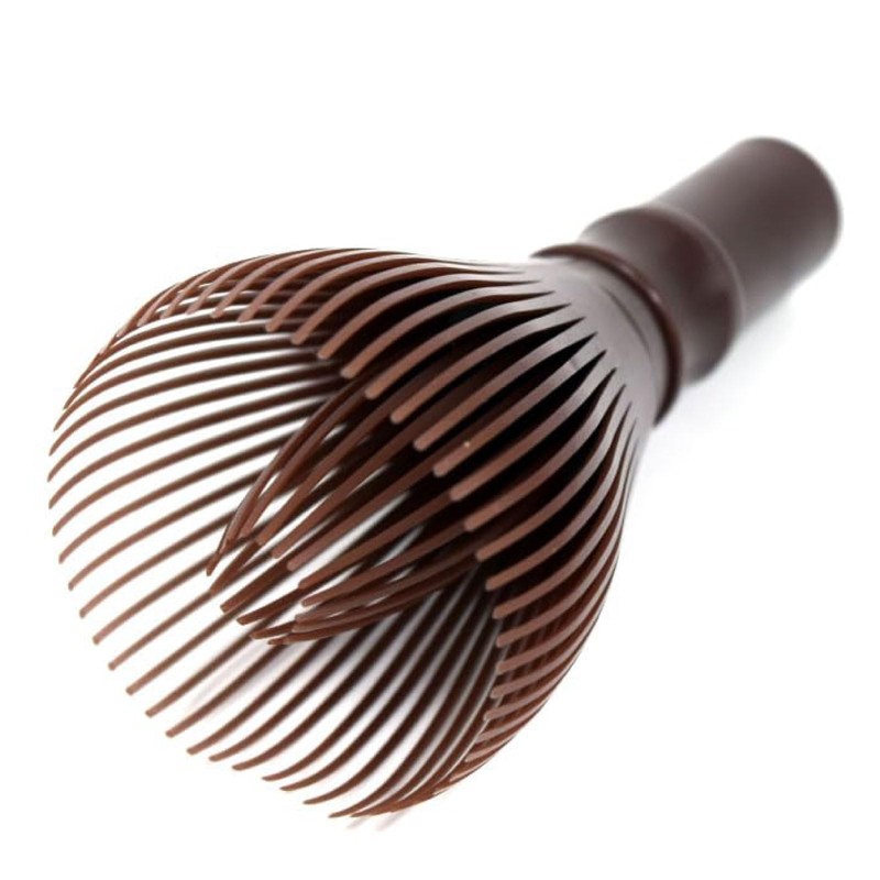 Tea Utensils, Resin Tea Tea Set, Soot Bamboo Color, Brown,