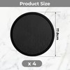 PLLDVEFD 2 Pairs Of Black Sliding Discs, Double-Sided Sliding Discs,