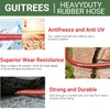 Guitrees 25FT 5/8 Heavy Duty Rubber Garden Hose - 200psi