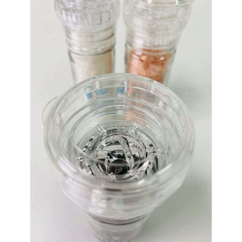 Atlantic Salt with Mill Whole Black Pepper Himalayan Pink Salt