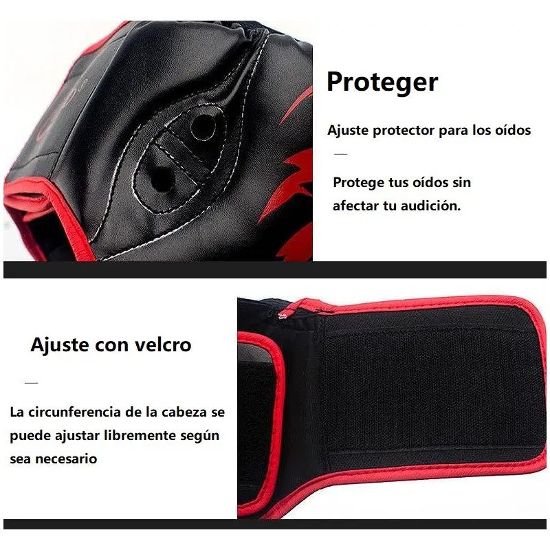 Accesorios De Boxeo Protector De Cabeza