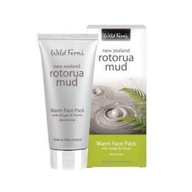 Wild Ferns-Rotorua Mud Warm Face Pack with Ginger & Cloves 90ml